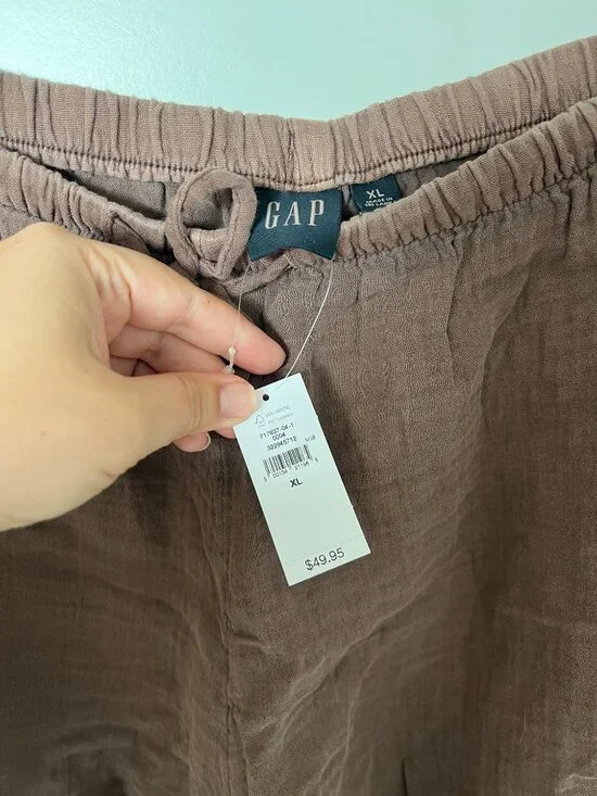 NWT GAP 100% Cotton Shorts, XL - Picture 5 of 8